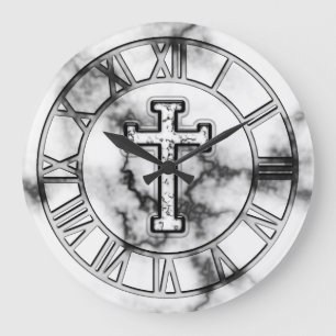 Reloj Redondo Grande Glorious Cross