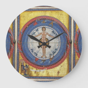 Reloj Redondo Grande glory to hildegard of bingen