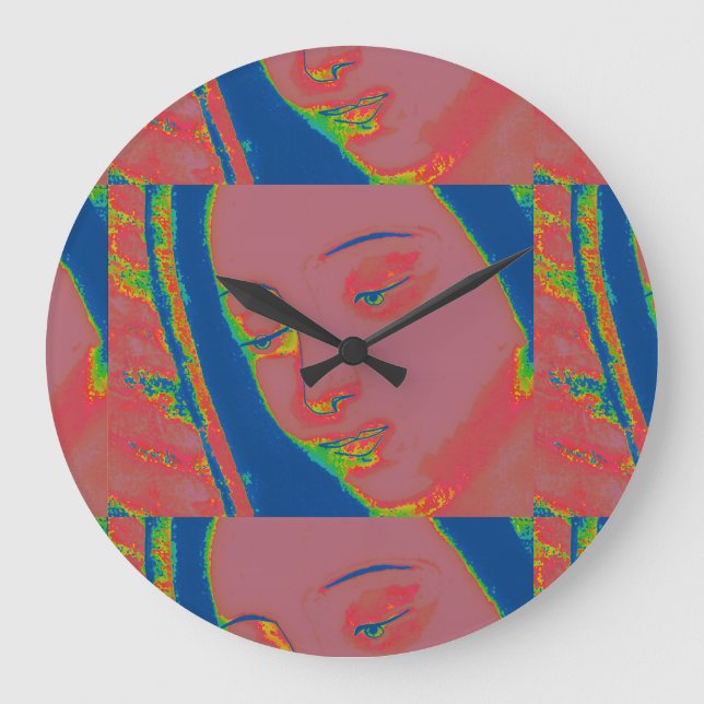 Reloj Redondo Grande glory to the face of guadalupe (Anverso)