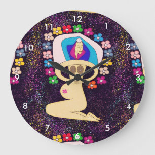 RELOJ REDONDO GRANDE GLORY TO THE VIRGIN MOTHER OF GOD