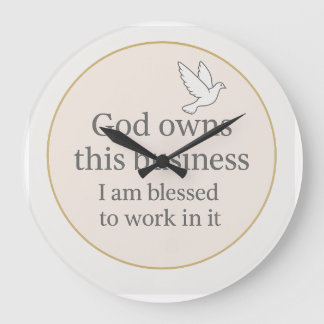 Reloj Redondo Grande God own this business I am blessed to  work  in it