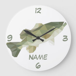 Reloj Redondo Grande Going fishing Thunder_Cove