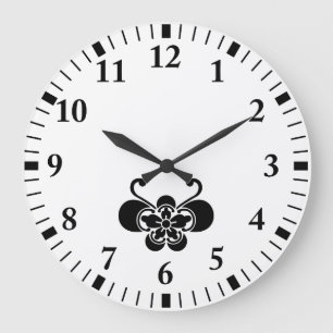 Reloj Redondo Grande Goka en forma de mariposa