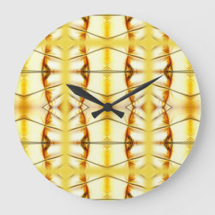 Reloj Redondo Grande Golden Bling