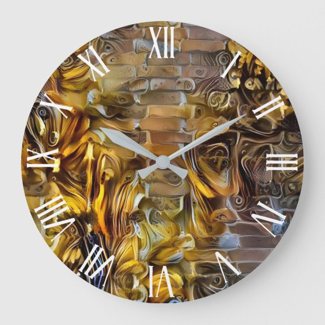 Reloj Redondo Grande Golden Dream Art Collection (Anverso)