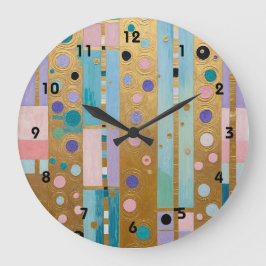 Reloj Redondo Grande Golden Reverie