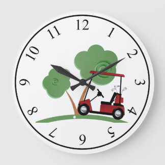 Reloj Redondo Grande Golf