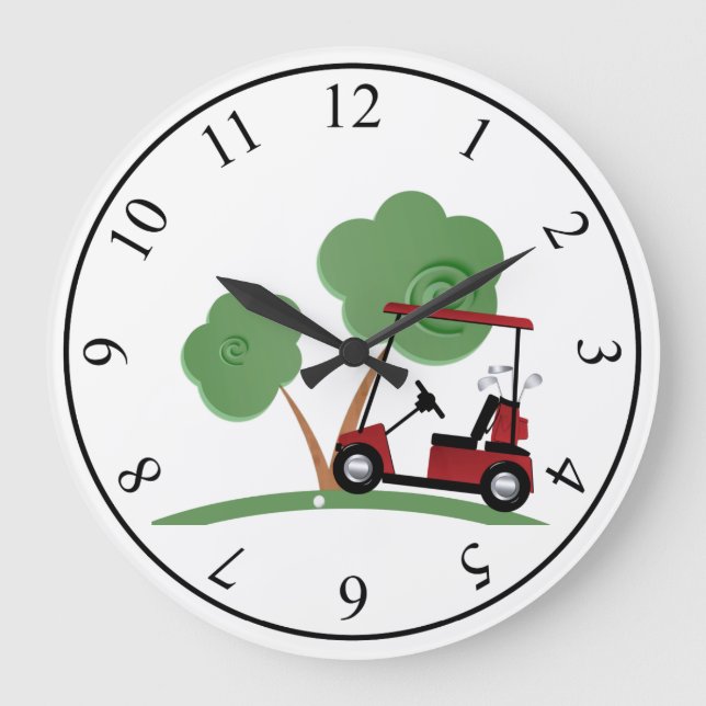 Reloj Redondo Grande Golf (Anverso)