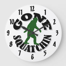 Reloj Redondo Grande gone Squatchin