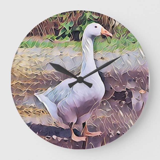 RELOJ REDONDO GRANDE GOOSE (Anverso)