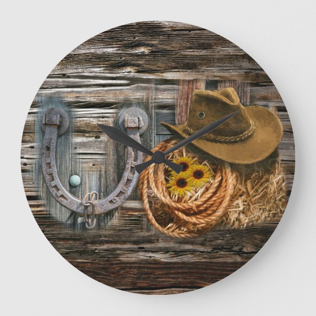 Reloj Redondo Grande Gorra Lasso (Anverso)