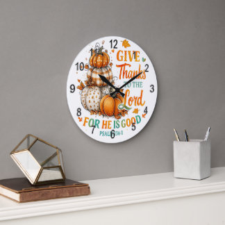 Reloj Redondo Grande Gracias A...
