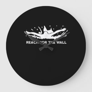 Reloj Redondo Grande Gracioso Natación Regalo Equipo Deportivo De Natac