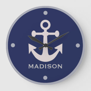 Reloj Redondo Grande Graduaciones Clase de 2024