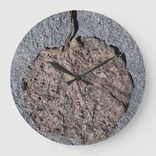 Reloj Redondo Grande Gráficos/Texturizados