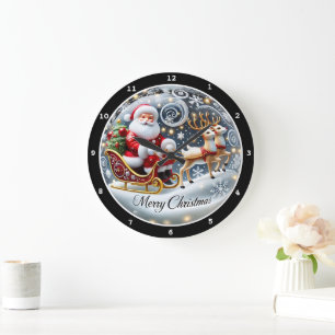 Reloj Redondo Grande Gran Carrera de Santa Sofía" - Navidades clásicos