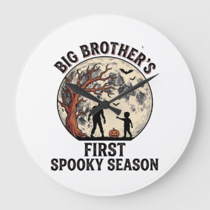Reloj Redondo Grande Gran hermano Halloween primera temporada espeluzna