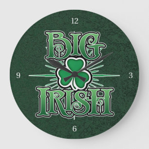 Reloj Redondo Grande Gran Irlandés