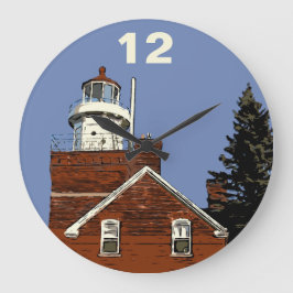 RELOJ REDONDO GRANDE GRAN PUNTO DE BAHÍA