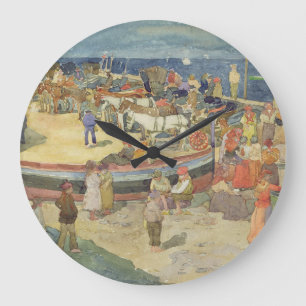 Reloj Redondo Grande Grande puerto deportivo, Capri