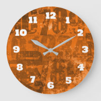 Grandes números negrita en la textura gruesa del N