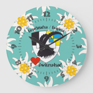 Reloj Redondo Grande Graubünden Grischun Grigioni Schweiz Svizra Uhr