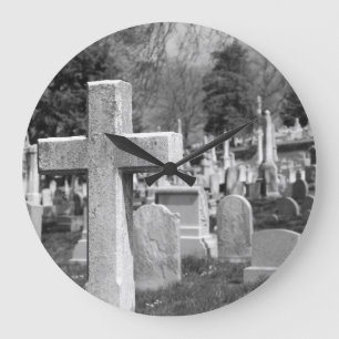 Reloj Redondo Grande graveyard