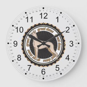 Reloj Redondo Grande Great dane