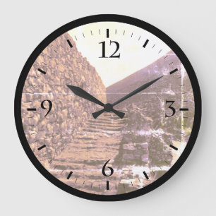 Reloj Redondo Grande Grecia antigua Atenas Micenas escaleras reales Lie