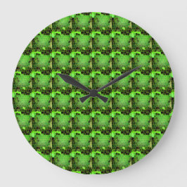 Reloj Redondo Grande Green Bee Hive