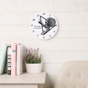 Reloj Redondo Grande Grey Alien, la verdad está ahí fuera