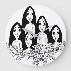 Reloj Redondo Grande Grita, ayuda 2.