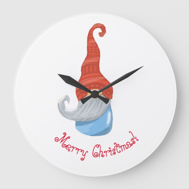 Reloj Redondo Grande Groma divertida  (Anverso)