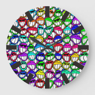 Reloj Redondo Grande GRUPO Guay SMILING FACES