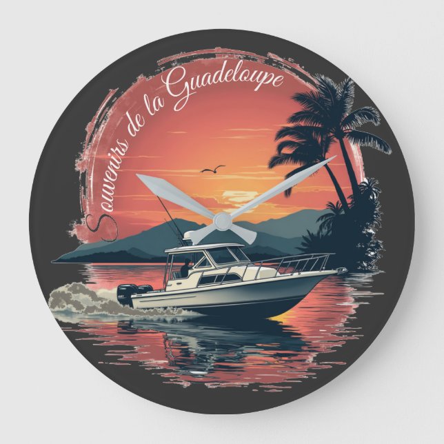 Reloj Redondo Grande Guadeloupe  (Anverso)