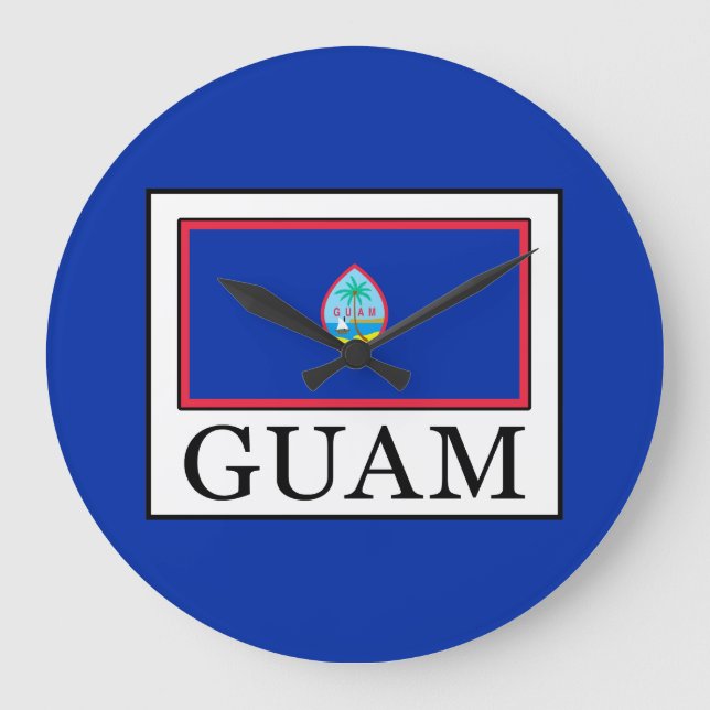 Reloj Redondo Grande Guam (Anverso)