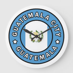 Reloj Redondo Grande Guatemala