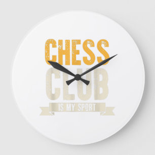 Reloj Redondo Grande Guay Chess Player Lover Birday Gift Chess Club