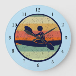 Reloj Redondo Grande Guay Kayak Sunset
