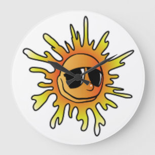 RELOJ REDONDO GRANDE GUAY SUMMER SUN