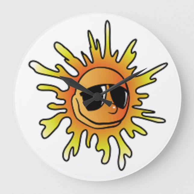 RELOJ REDONDO GRANDE GUAY SUMMER SUN (Anverso)