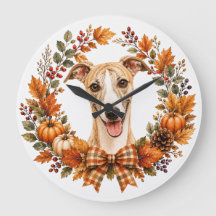 Guirnalda de otoño Whippet