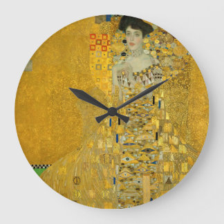 Reloj Redondo Grande Gustav Klimt "Adele Bloch-Bauer I" Reloj grande