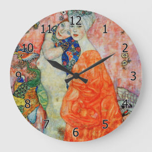 Reloj Redondo Grande Gustav Klimt - Amigas