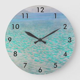 Reloj Redondo Grande Gustav Klimt - Attersee