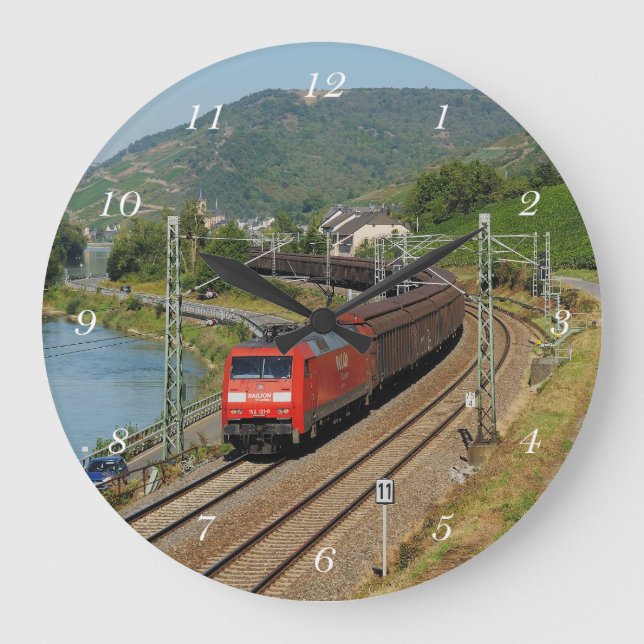 Reloj Redondo Grande Güterzug en Lorch am Rhein (Anverso)