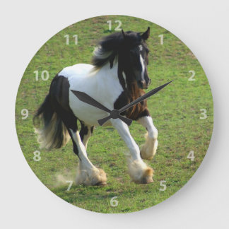 Reloj Redondo Grande Gypsy Vanner