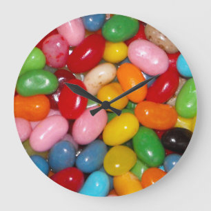 Reloj Redondo Grande Habas de jalea
