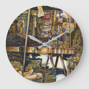 Reloj Redondo Grande Hace que la creatividad brille todo lo más