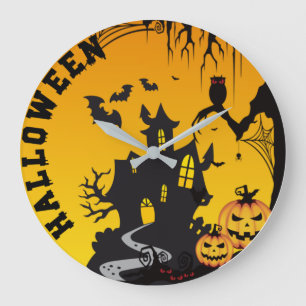 Reloj Redondo Grande Halloween